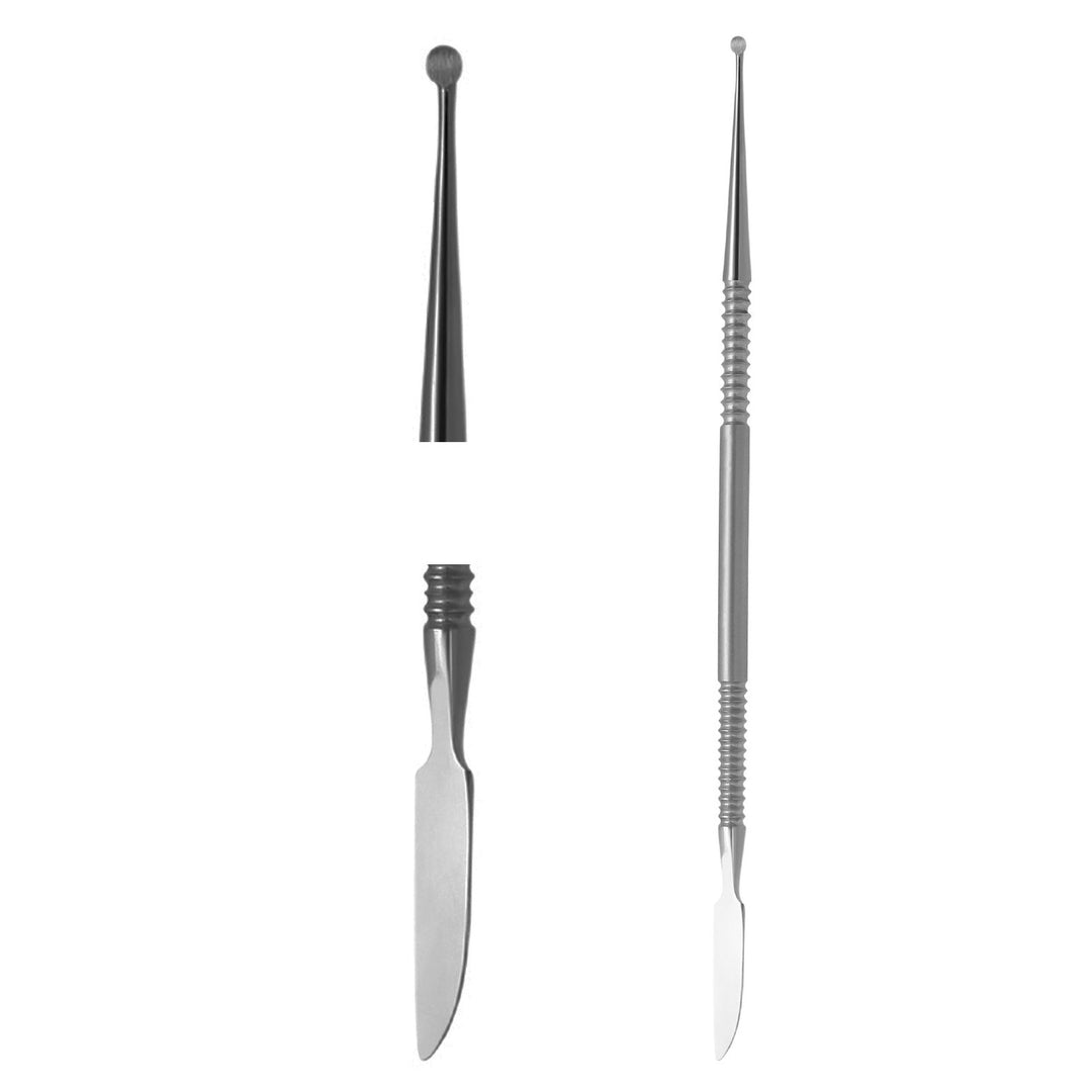 Sonde und Nagelfalzmesser