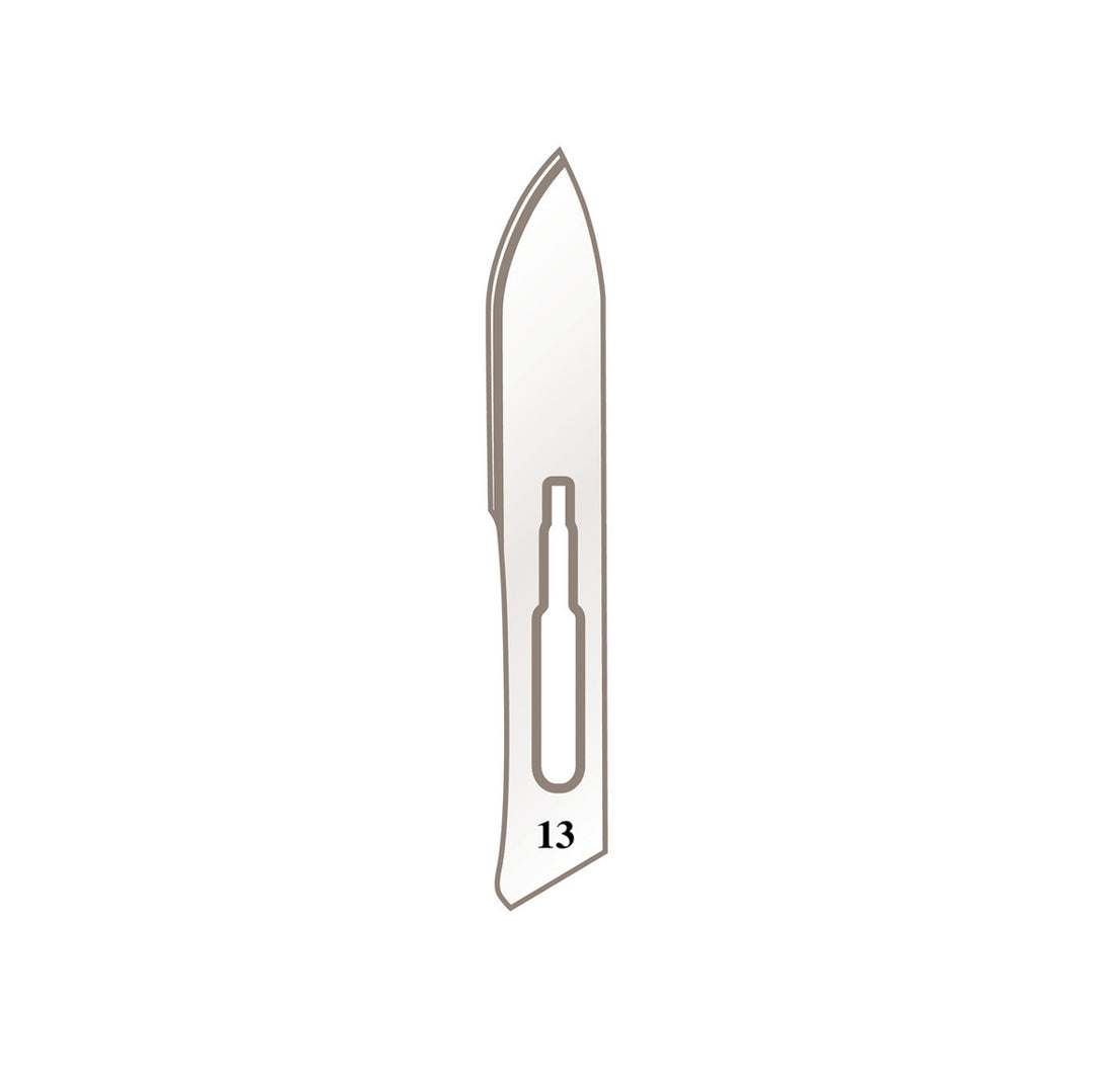 Skalpellhalter Klingen Nr. 13 für Griff Nr. 3