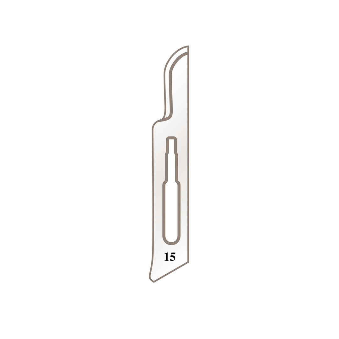 Skalpellhalter Klingen Nr. 15 für Griff Nr. 3