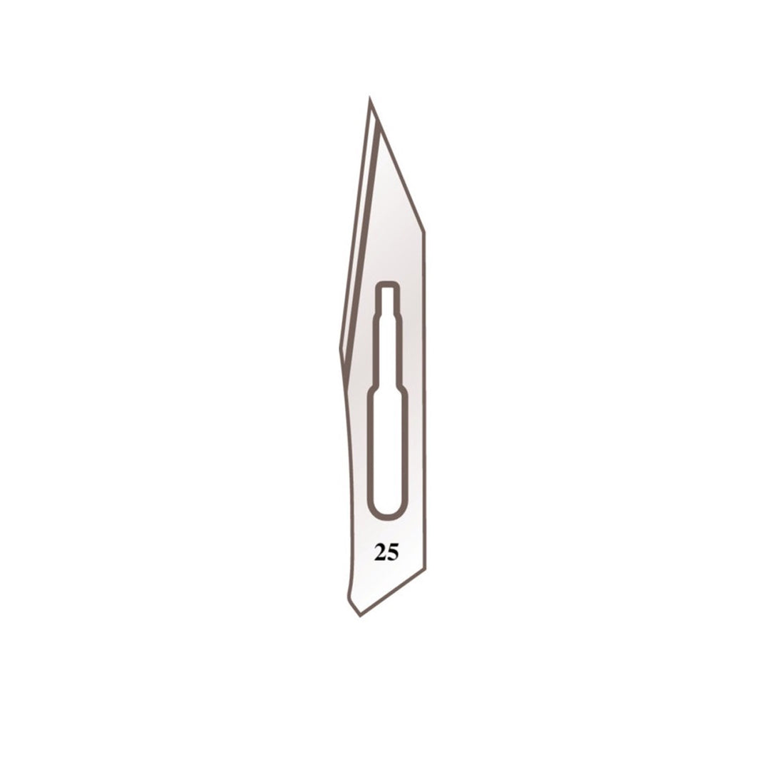 Skalpellhalter Klingen Nr. 25 für Griff Nr. 4