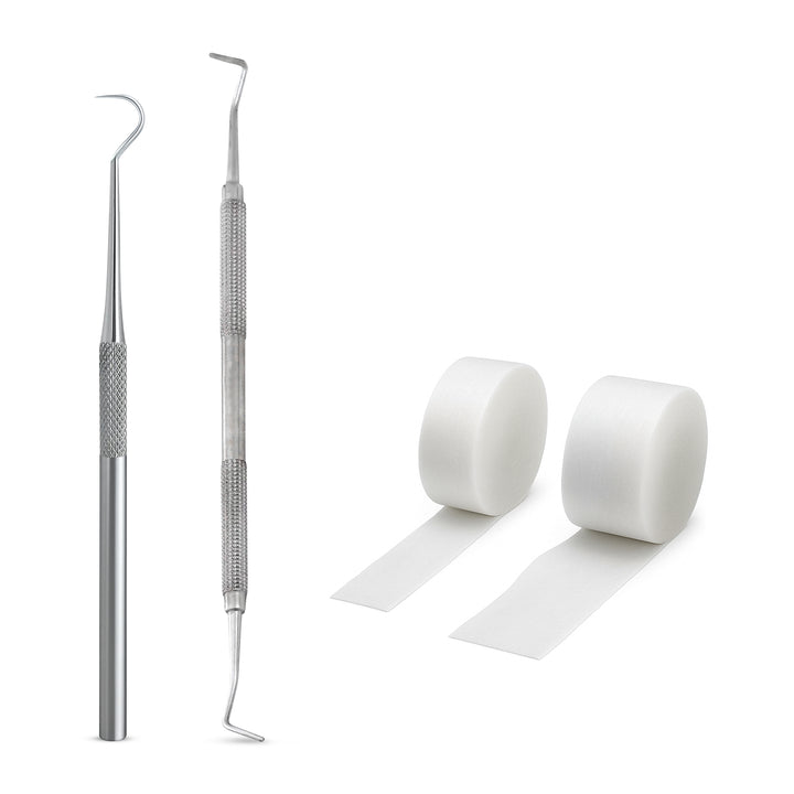 Tamponadensonde & Wattehaken für Füßnägel und den Nagelfalz