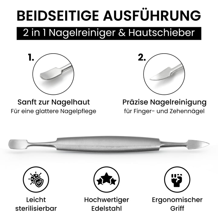 Nagelhautschieber & Nagelreiniger
