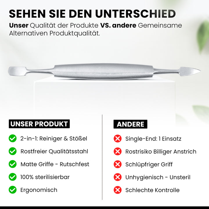 Nagelhautschieber & Nagelreiniger