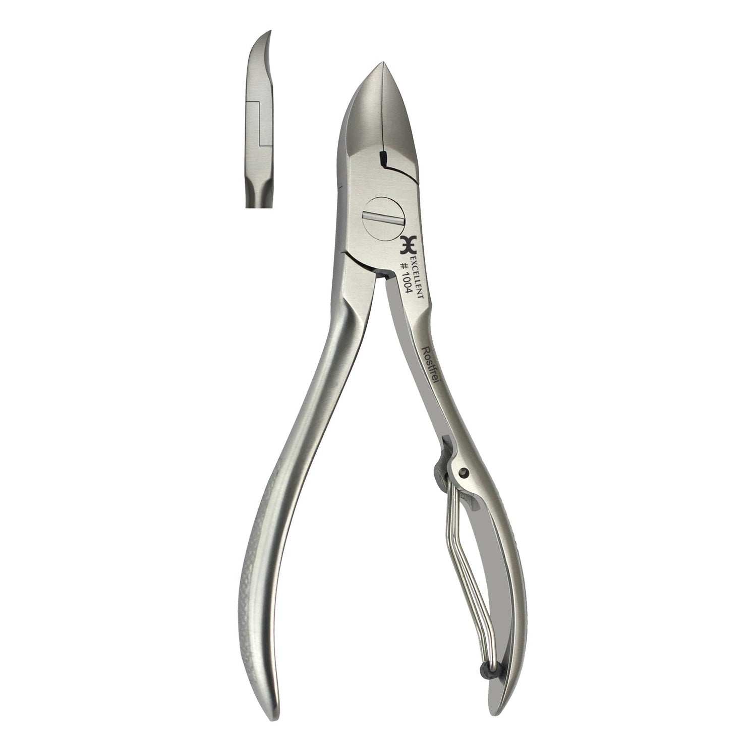 Ashiq Nagelzange Aus Spezialstahl, 16 Cm, Gebogene Schneide – Steril & Rostfrei, Made In Germany