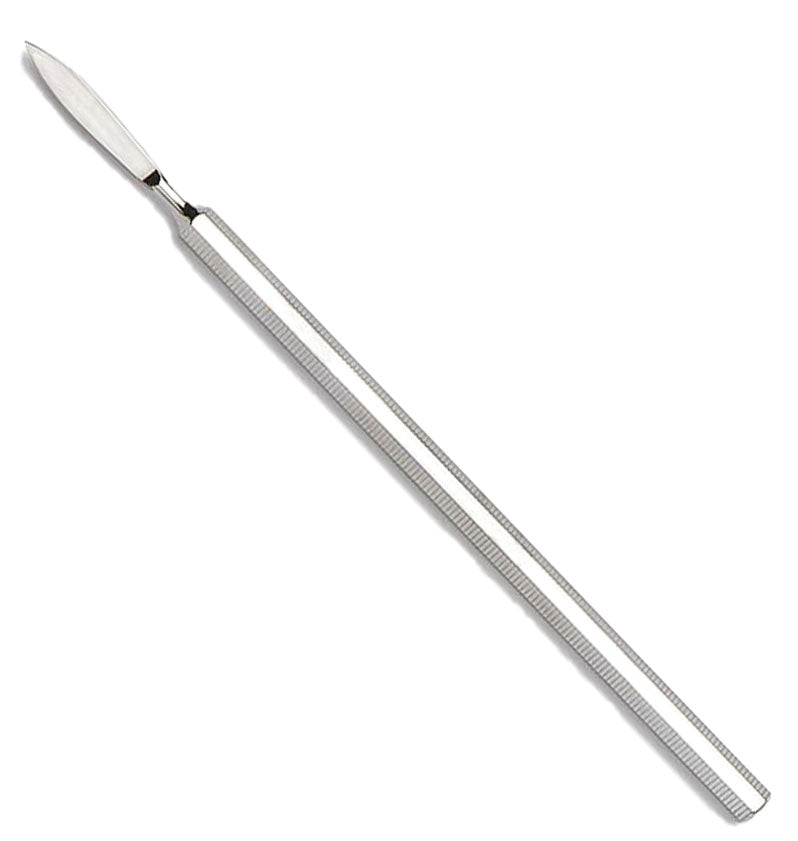 Couteau à cuticules unilatéral avec tranchant tranchant