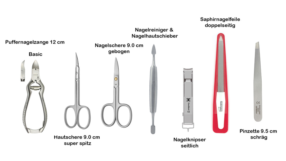 Trousse de manucure 7 pièces