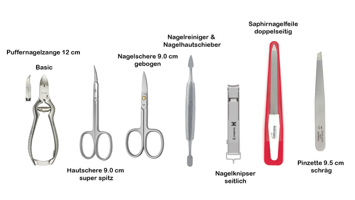 Trousse de manucure 7 pièces