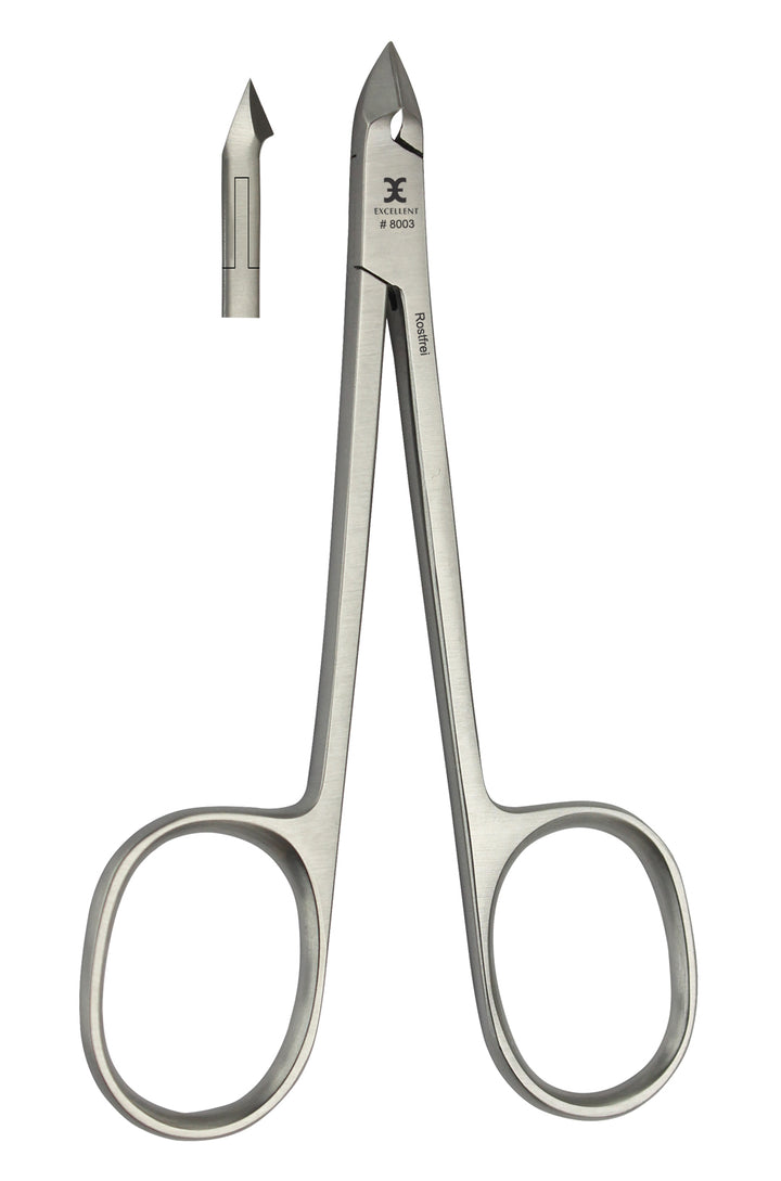 Nagelhautzange 10 cm mit Scherengriff