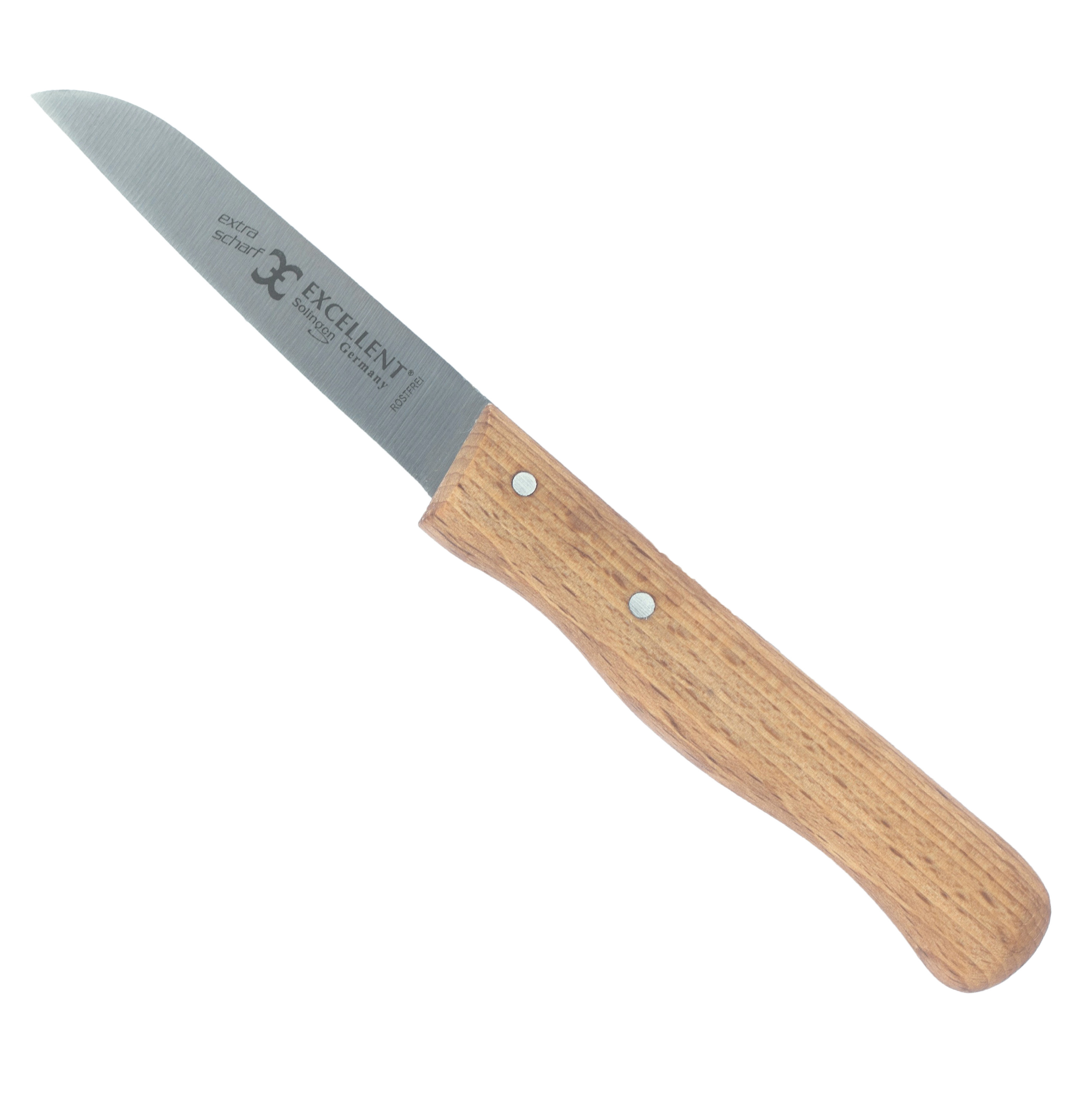 Excellent kitchen knife 6 cm, straight