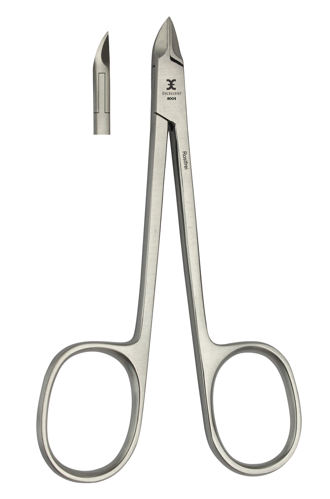Excellent eye forceps 8.5 cm especially for intermediate treatment