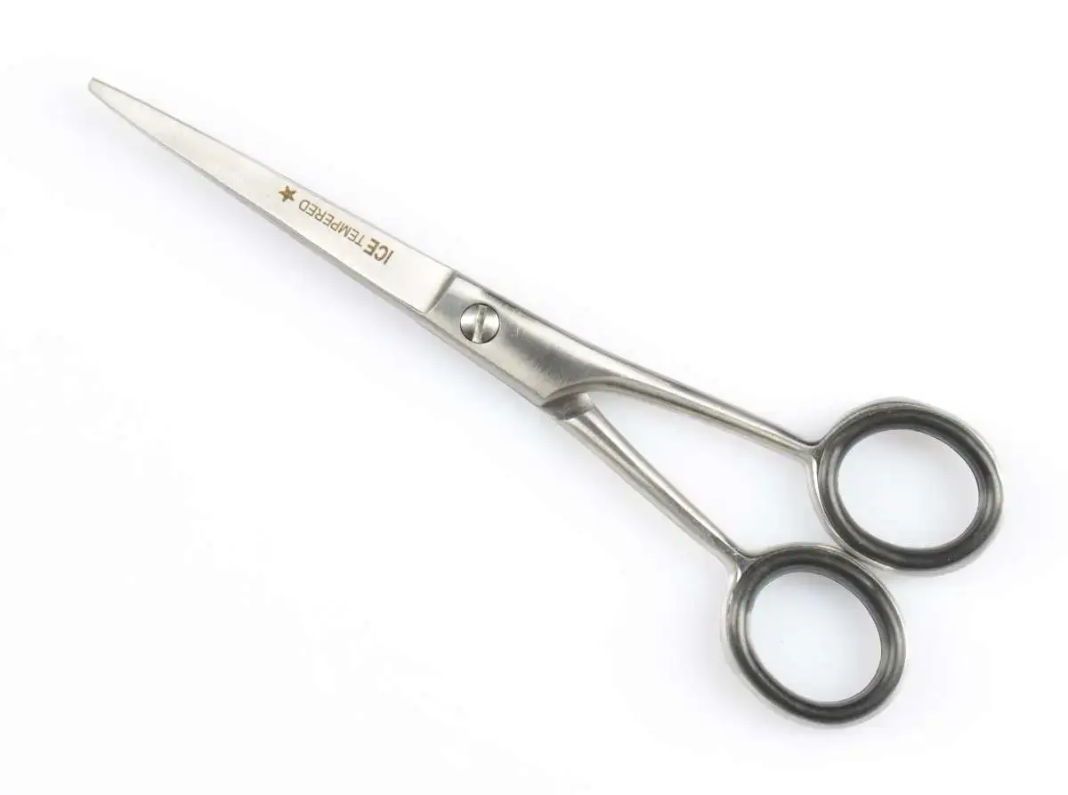Excellent hair cutting scissors with micro serration