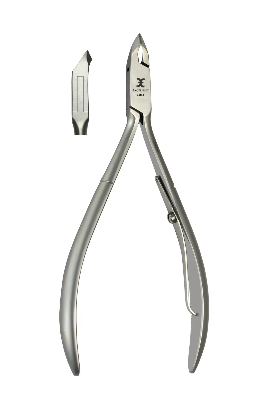 Excellent cuticle nippers 10 cm, cutting edge 5 mm