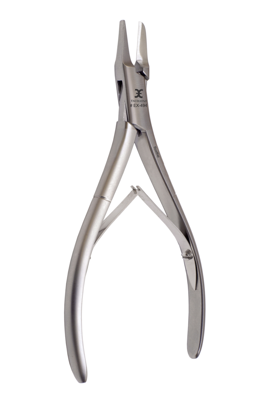 Excellent nail splitter tongs 13 cm, matted