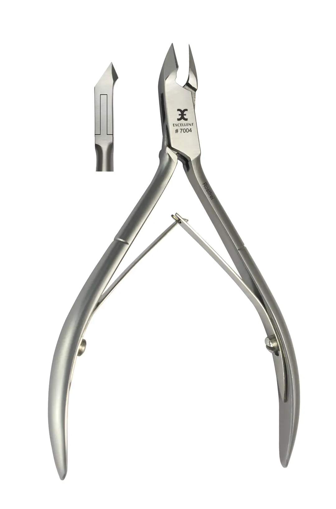 Excellent cuticle nippers 11 cm, cutting edge slim 6 mm