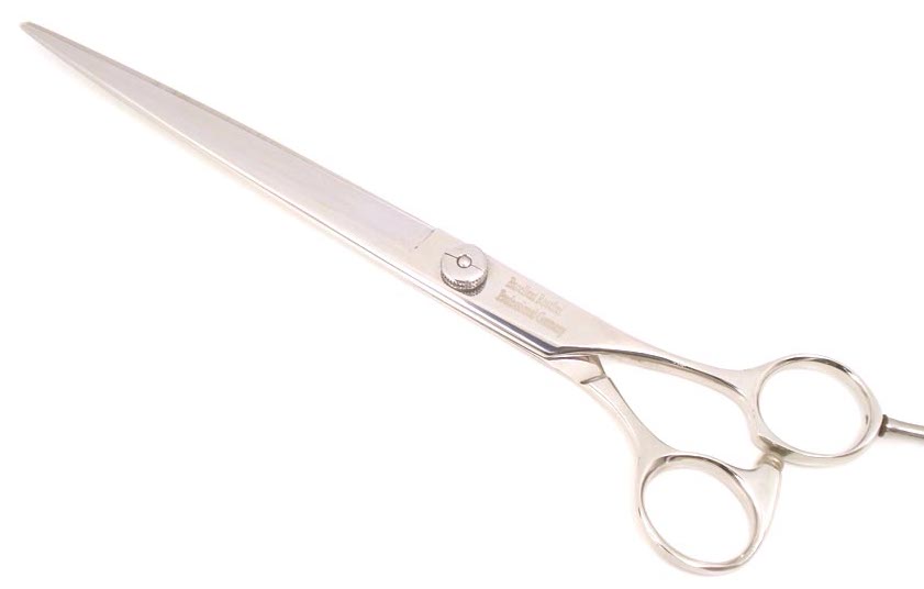 Excellent dog hair scissors 25 cm, Professional