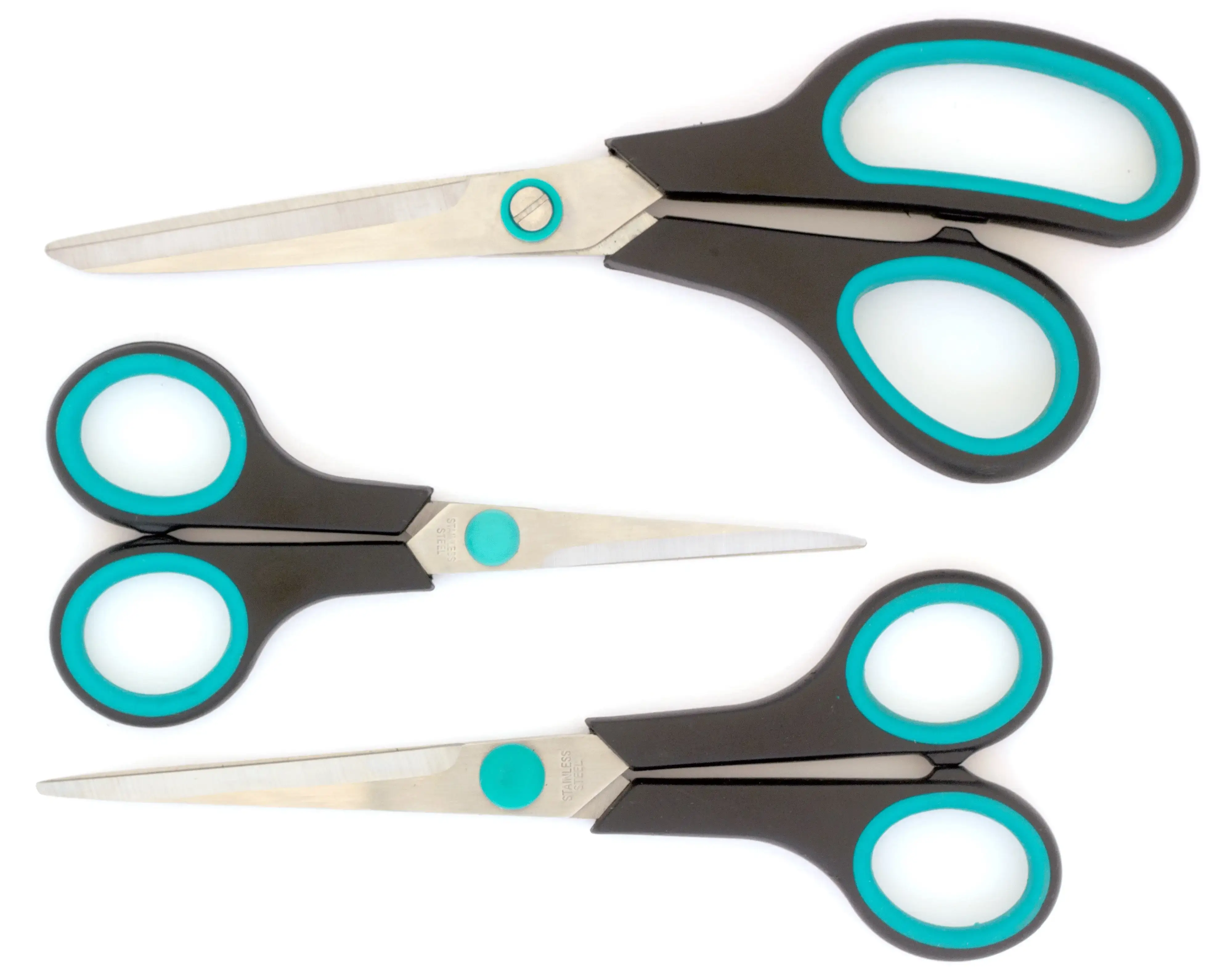Excellent household scissors set 3 pieces
