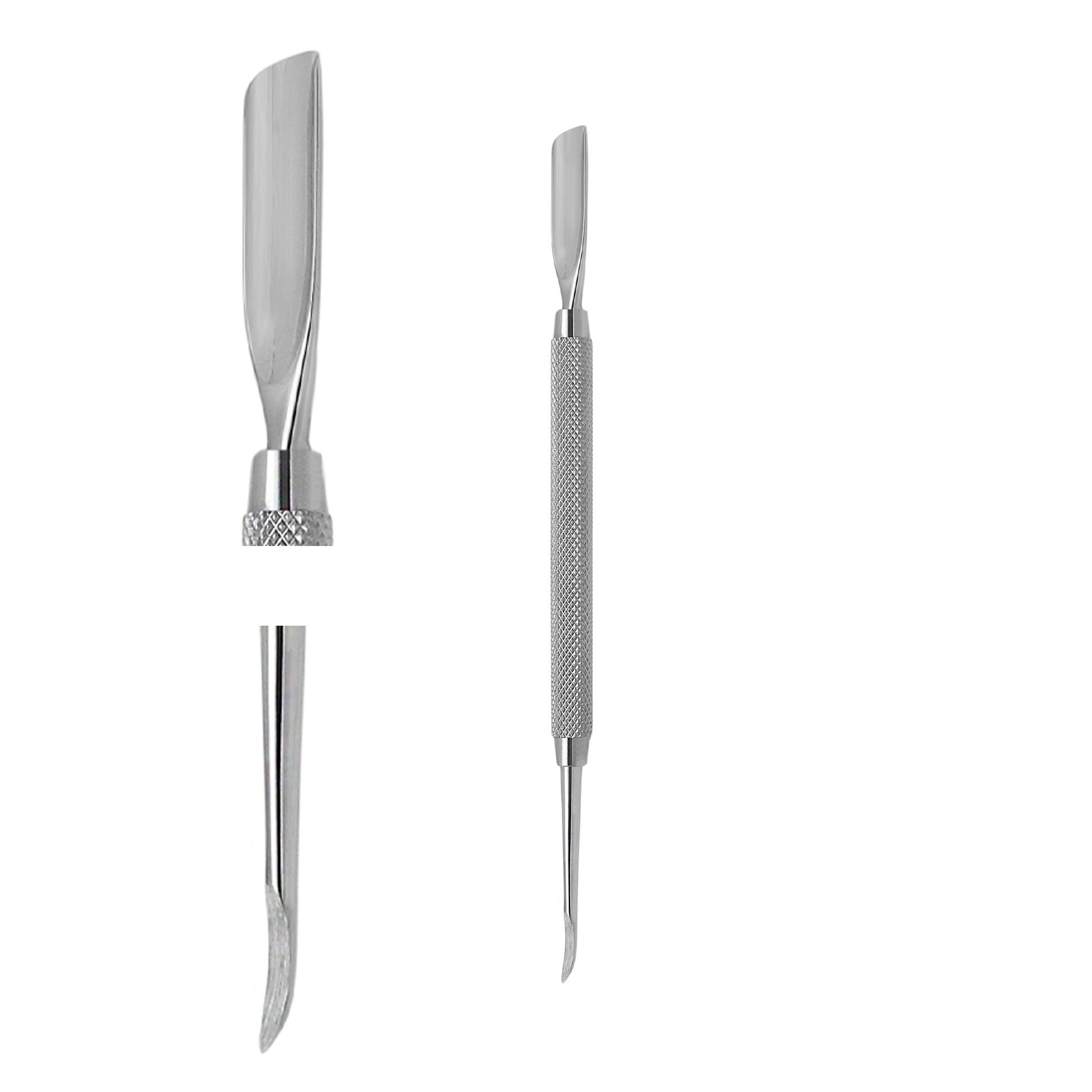 Excellent nail cleaner and cuticle pusher double sided