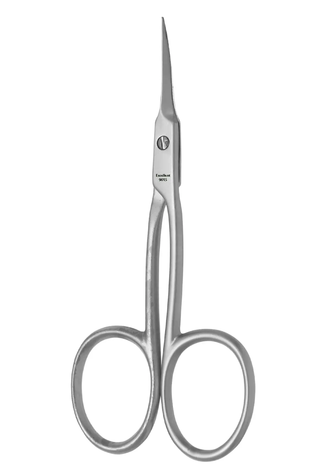 Excellent cuticle scissors 9 cm, extra long, cutting edge super sharp